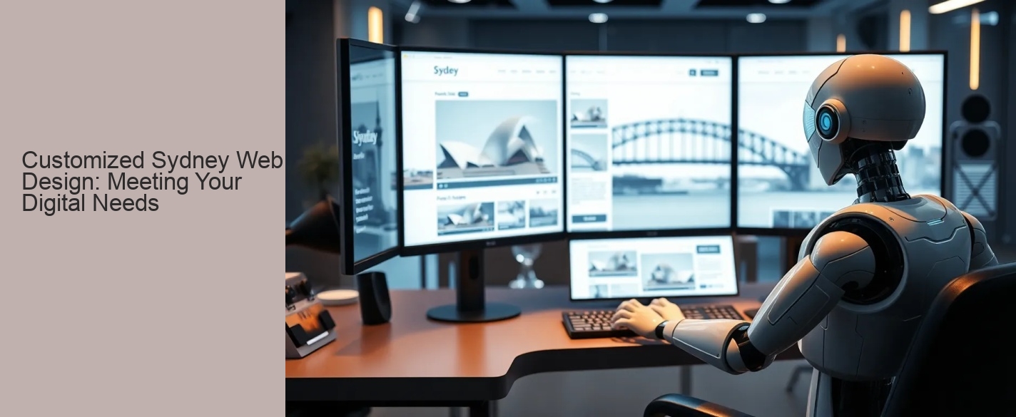 Customized Sydney Web Design: Meeting Your Digital Needs